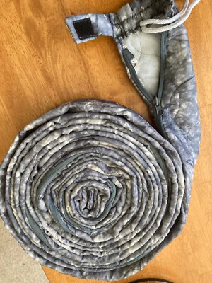 $7.50 • Buy 30 Ft Zipper Quilted Padded Central Vacuum Hose Cover Sock Grey