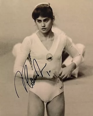 Nadia Comaneci Signed 8x10 • $75