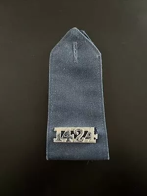 Merseyside Police 1424 Collar Number Epaulette 1980s Era Metal • £9.99