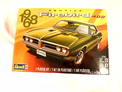 1/25 Revell 1968 Pontiac Firebird 400 V8 Engine Build 1 Or 2 Ways # 14545 • $78.56