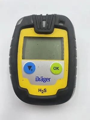 Drager Pac 6000 H2S Gas Detector Meters For PARTS OR REPAIR NO POWER YELLOW • $50