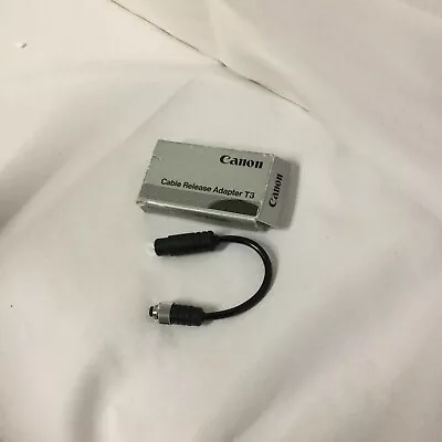 Canon Remote Switch Adapter T3 - Cable Release Adapter • £3