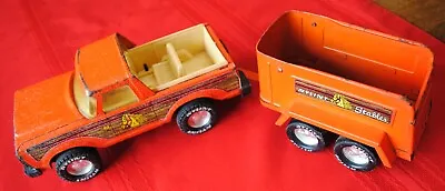 Vintage Nylint Stables Horse Trailer And Truck Toy • $9.95