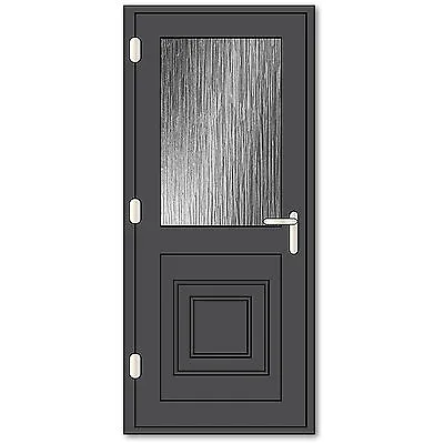 Grey UPVC Single Door • £466.52