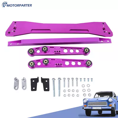 Purple Rear Lower Control Arm W/ Bar For 94-01 Acura Integra 92-95 Honda Civic • $70.96