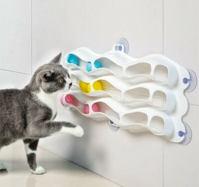 $16.50 • Buy Cat Track And Ball Toys Pet Track Ball Kitten Training Senses Play Interactive