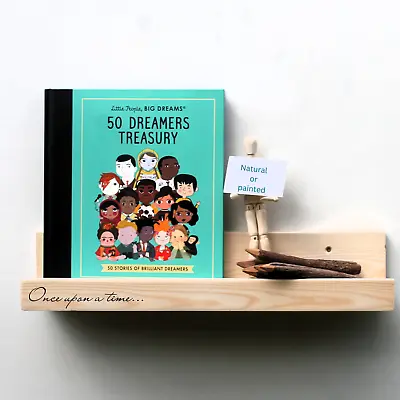 Children Book Ledge Montessori Once Upon A Time Story Corner Reading Nook Shelf • £40