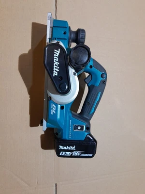 £229 • Buy Makita Dkp181 18v Li-ion Lxt Brushless Cordless Planer+5ah