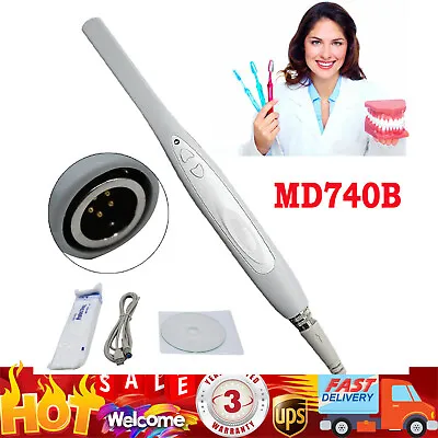 Dental Camera Intraoral Focus Digital Imaging Intra Oral Clear USB Cable MD740B • $61