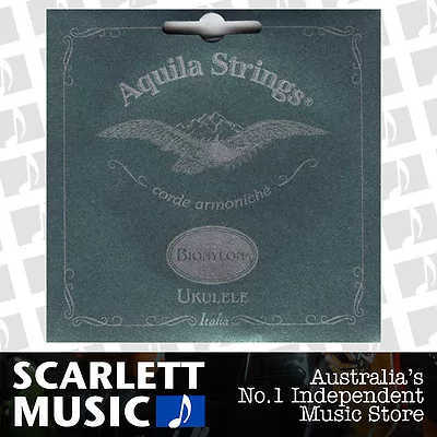 $9.95 • Buy Aquila 63U Tenor Ukulele Bionylon Strings 63-U AQ-63U Standard GCEA Tuning