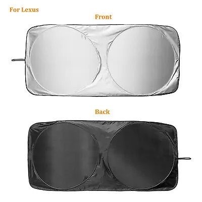 For Lexus Car Large Foldable Sun Visor Shade Windshield Window Cover UV Block 1 • $8.54