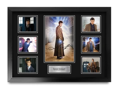 £59.99 • Buy David Tennant Framed Dr Who Gift Printed Signed Autograph Picture For TV Fans