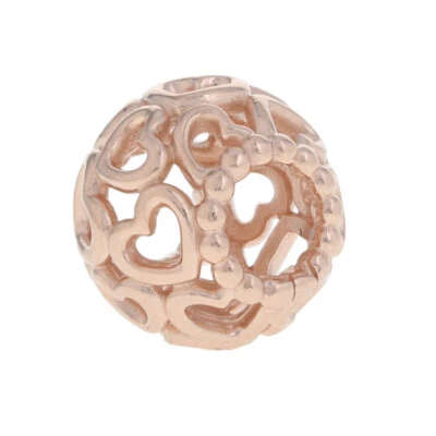 £24.34 • Buy NEW Authentic Pandora Rose Open Your Heart Charm - Sterling Silver Bead 780964