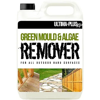 £16.95 • Buy Patio Cleaner Mould Algae Moss Killer 25% Stronger Drive Decking Paving 1 X 5L