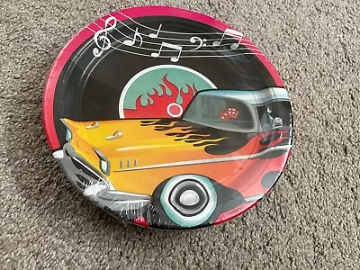 Rock N Roll 50s & 60s Party Plates Napkins Cups Decoration • £3.99