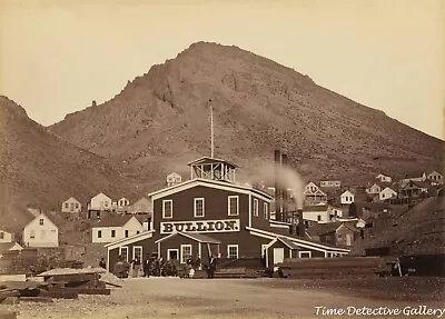 The Bullion Mine Virginia City Nevada - Circa 1875 - Historic Photo Print • $7.50