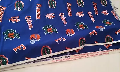 Vintage UF Florida Gators Fabric 1 Yd. • $20