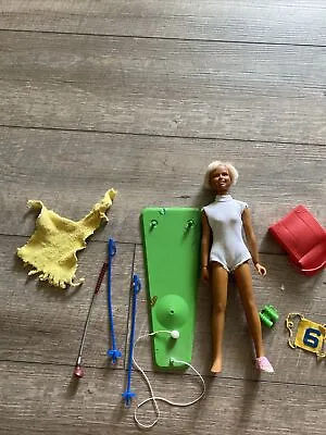 $10.90 • Buy Vintage Kenner Dusty Doll 1974 With Golf Equipment. Please Read For Full Descrip