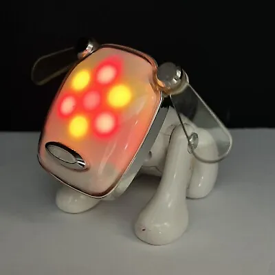 2005 Hasbro Sega IDog Interactive Robot Dog White Speaker No Tail Tested • $45