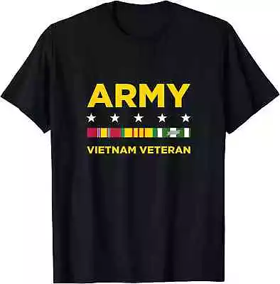 HOT! Vietnam Veteran Army Premium Gift Idea T-Shirt Size S-5XL • $9.99