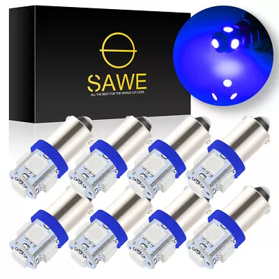 8 X SAWE Blue T11 BA9S T4W H6W 1895 57 5-SMD LED Light Bulb Lamp For Dome Map • $9.94