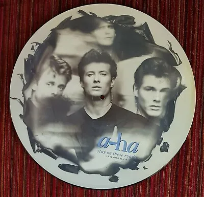 A-ha STAY ON THESE ROADS EXTENDED REMIX 12 INCH TOUR SOUVENIR PICTURE DISC NEW • $62.16