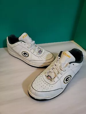 VTG Reebok Green Bay Packers NFL Tennis Shoes  Mens Size 11 White 👍 • $17.25