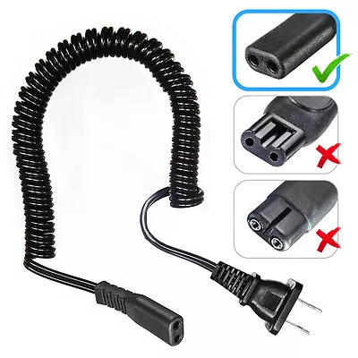 AC Adapter Fit Philips Norelco  Remington  Grundig  Braun  Eltron Shaver Pow • $9.49