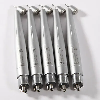 1/5Pc NSK Style Dental 45 Degree Surgical High Speed Handpiece Push Button 4Hole • $21.99