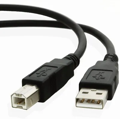 Usb Printer Data Cable Lead For Canon Pixma Mg2250 Mg2440 Mg2450 Mg2950 • £3.49