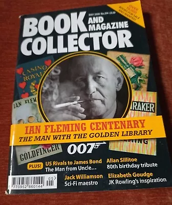 Book & Collector Magazine May 2008 - 294 Ian Fleming - James Bond Price Guide • £2.99
