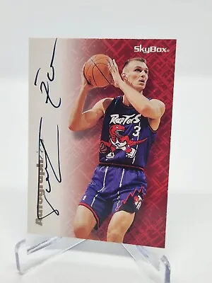 1996-97 SkyBox Premium Autographics Zan Tabak On Card Auto • $4.99