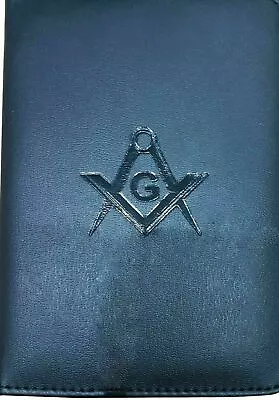 Freemasons California Masonic Cipher Ritual Book Cover In Faux Leather With SC&G • £18.99