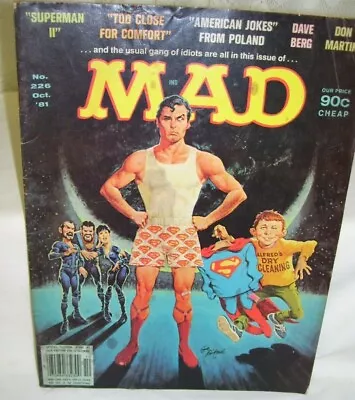 Mad Magazine Superman II Oct 1981 # 226  • $30.87