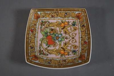 Rosenthal Versace Le Jardin De Versace Square Canape Plate 5  X 5  • $15.50