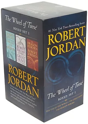 Robert Jordan WHEEL OF TIME Book 1-3: The Eye Of The World Great Hunt +1 SEALED • $51.27