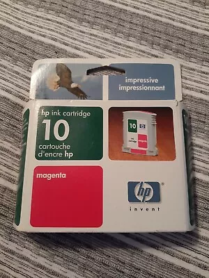 NEW Unopened Genuine HP 10 Magenta Ink Cartridges Expired • $11