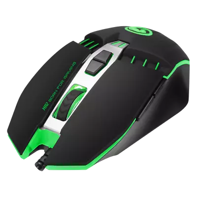 $14.95 • Buy 4000dpi Marvo Scorpion M112 RGB Backlit Color 7 Button Programmable Gaming Mouse