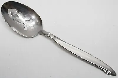 Vtg Oneidacraft Premier Shoreline Stainless Steel Flatware Slotted Serving Spoon • $16.96