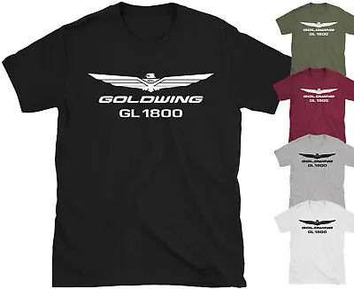 Goldwing GL 1800 Honda T Shirt Men's Motorcycle Tee Gift Idea Top • £11.99