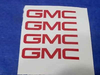 Gmc Truck Rim Center Cap  Decal Emblem Sticker  2    Set Of 4 • $12