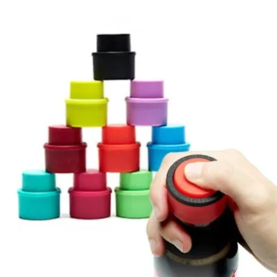 Keeper Cola Pump Bottle Stopper Drink Sealer Beverage Saver Soda Cap • $9.49