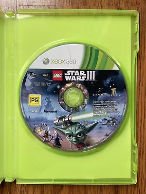 LEGO Star Wars III: The Clone Wars (Microsoft Xbox 360) PAL Disc Only • $29.95