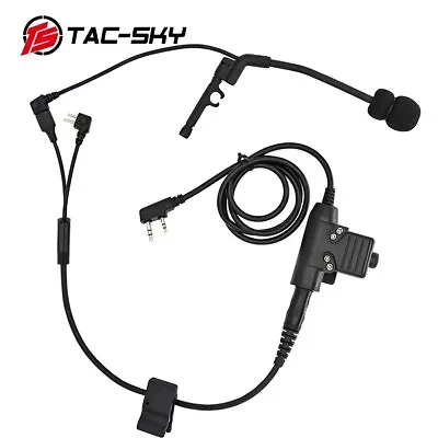 TAC-SKY Y Cable /comtac Microphone / U94 Ptt For  IPSC Version Comtac Ii Iii  • $56.80