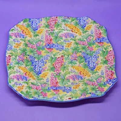 Royal Winton 'Somerset' Chintz Pattern Salad/luncheon/cake PlateVintageEngland • $75