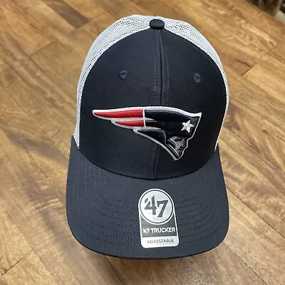 New England Patriots '47 Trucker Mesh Hat Cap One Size Fits All Brand New • $28.96