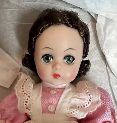 1963 BETH 1225 MIB 12” Lissy Little Women Madame Alexander Doll Eyelet Pinafore • $99