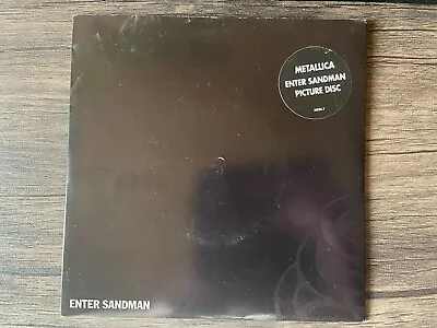 Metallica - Enter Sandman UK 1991 7  Vinyl Picture Disc Limited Edition • £20