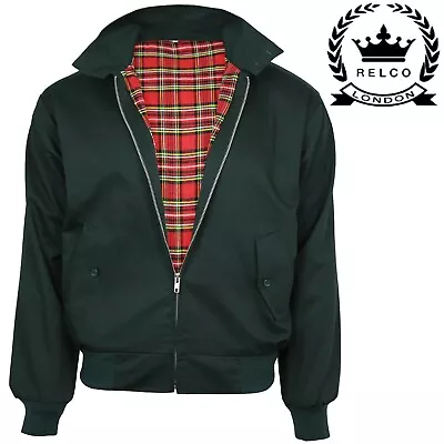 £39.99 • Buy Relco Green Harrington Jacket Skin Mod Scooter Ska Northern Soul 