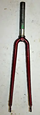 Vintage Trek 700c Racing Road Bike Fork 1  Threaded 175mm Red Fast USA Shipper!! • $46.35